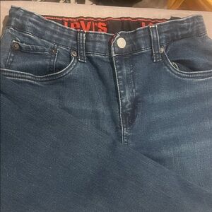Levi's Dark Blue Denim Jeans